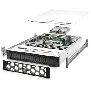 Dell PowerEdge R7425 24-Bay NVMe SFF Rack-Mountable 2U Server Chassis