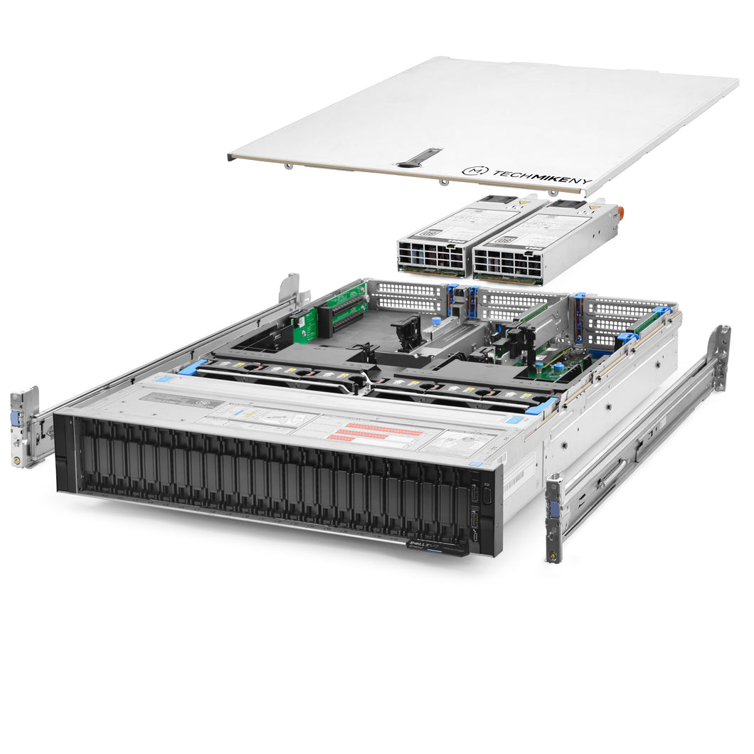 Dell PowerEdge R740xd NVMe Server 3.00Ghz 24-Core 384GB 18.6TB Windows Server