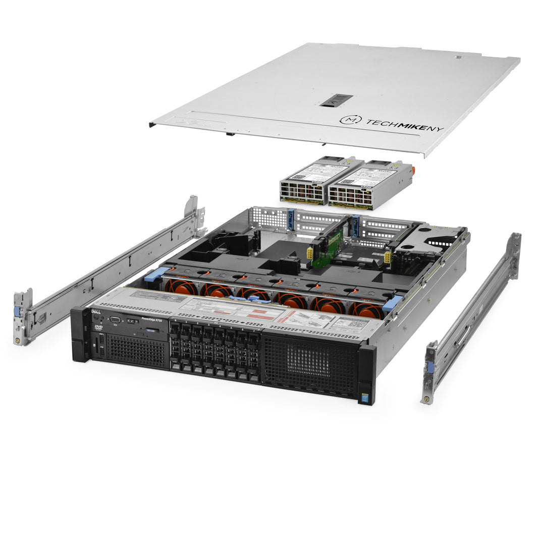 Dell PowerEdge R730 Server 2x E5-2690v4 2.60Ghz 28-Core 256GB RAM 6x 1.2TB Rails