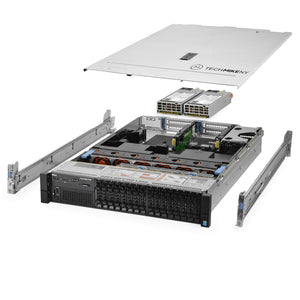 Dell PowerEdge R730 Server 2x E5-2680v3 2.50Ghz 24-Core 128GB H730 Rails