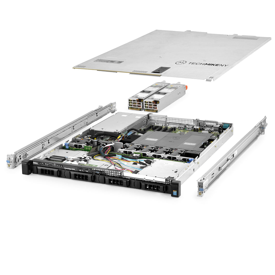 Dell PowerEdge R430 Server 2.40Ghz 28-Core 256GB RAM 4x 16TB SAS 2x 960GB SSD