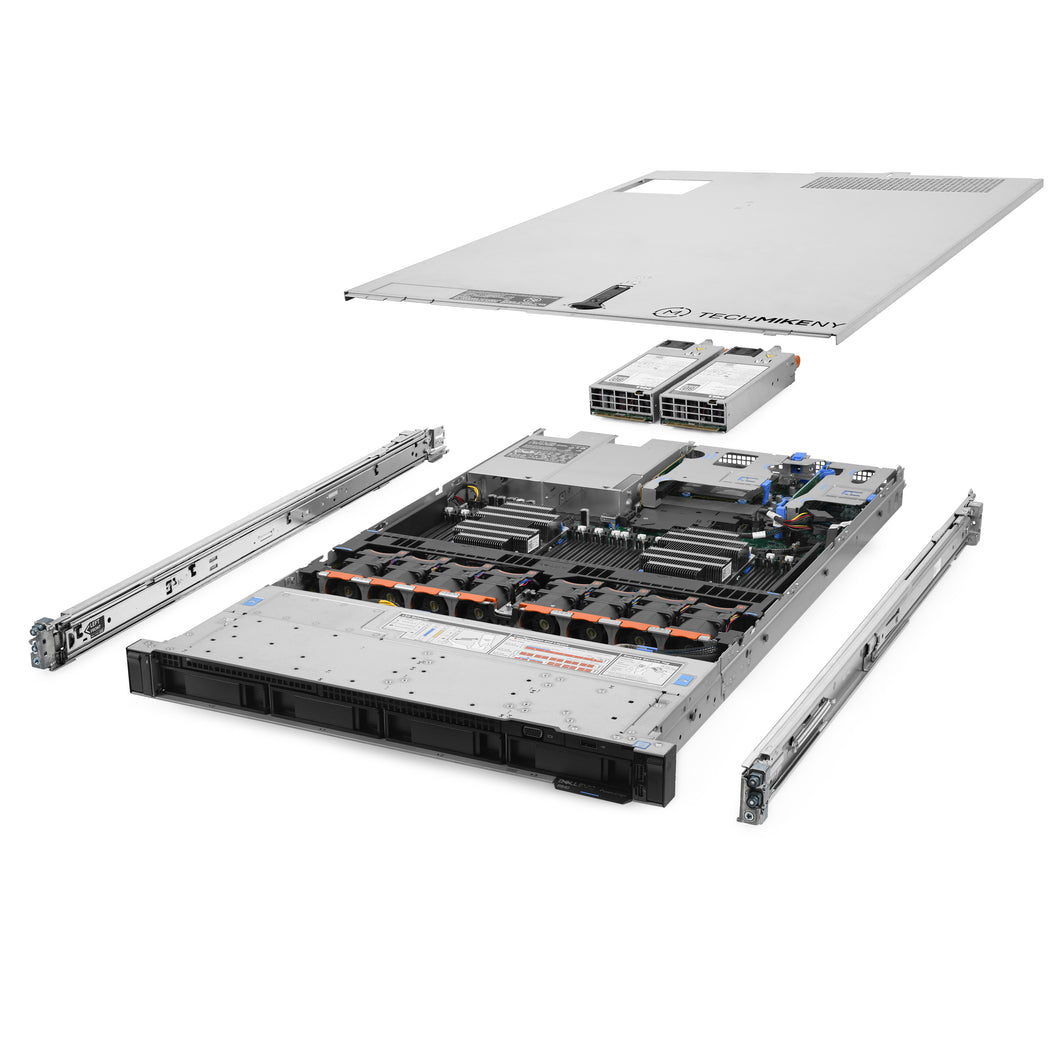 Dell PowerEdge R640 Quick-Sync Server 2.20Ghz 56-Core 256GB 4x 4TB 12G H330
