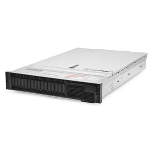 2U 16-Bay PowerEdge R740 2.5'' SAS \/ SATA quarter turn view MCBOEAugust2023CLW-1