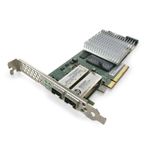 HP NC523SFP QLogic QLE3242 Dual-Port 10GB SFP+ PCIe Network Interface Adapter