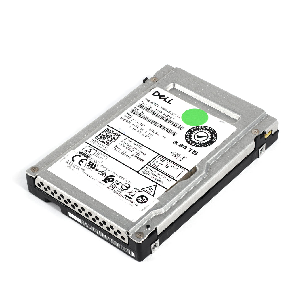 Dell N85XX Kioxia PM5-R 3.84TB SAS 12G TLC Read-Intensive Enterprise 2.5
