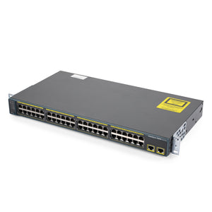 Cisco WS-C2960-48TT-L Catalyst 2960 Series 48 ports Layer 2 10\/100 Switch Product Image 1