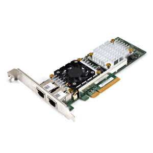 Dell 0W1GCR Broadcom 57810S Dual-Port 10GB RJ-45 PCIe NIC Full Height Bracket Product Image 1