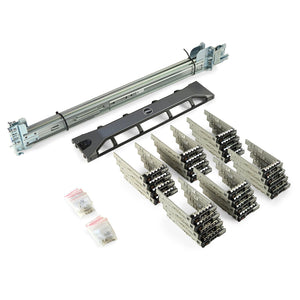 Dell PowerEdge R730xd \/ R720xd Upgrade Kit Rails + Bezel + 24x New 500GB SSDs Product Image 1