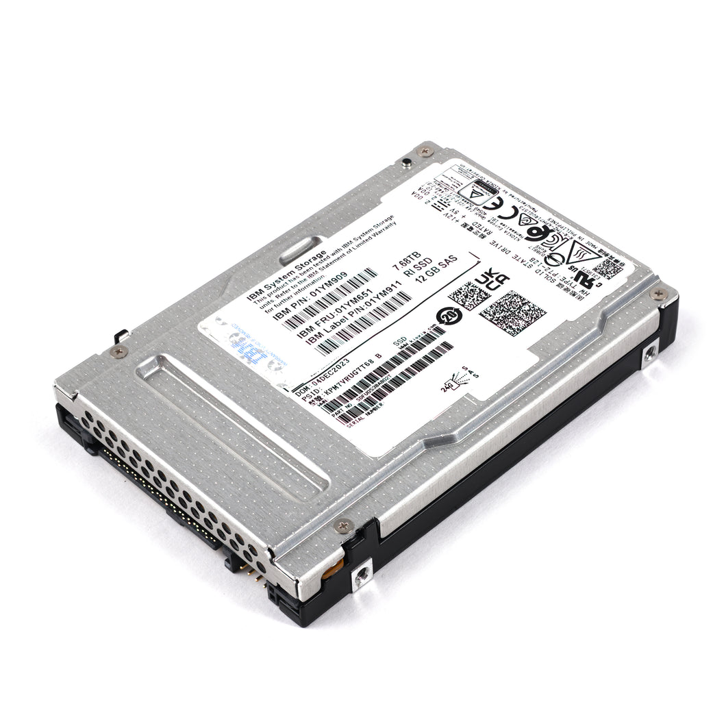Kioxia KPM7VRUG7T68 PM7-R 7.68TB SAS 24G BiCS Flash TLC Enterprise PLP 2.5