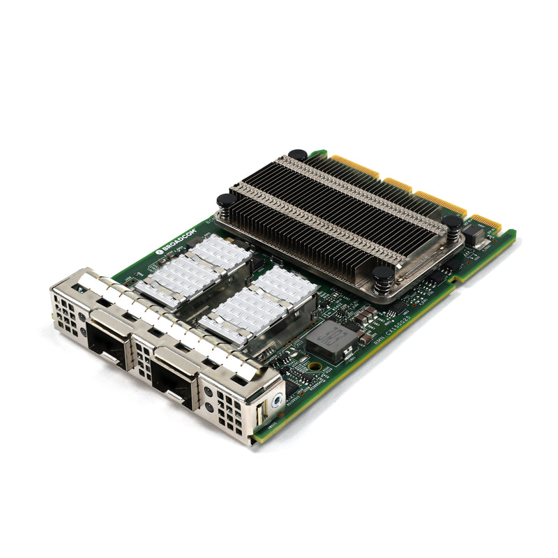 Dell 0NHN45 Broadcom 57414 Dual-Port 25GB SFP28 Network Daughter Card R650 R6525 Product Image 1