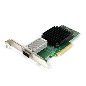 Mellanox MCX413A-GCAT ConnectX-4 MCX413A 1-Port 50GB QSFP28 PCIe NIC Full Height Product Image 1