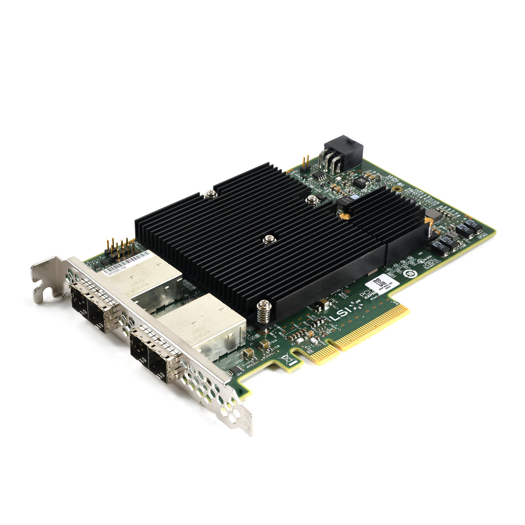 IBM 00AE918 LSI 9300-16e SAS 12GBPS PCIe External Non-RAID Host Bus Adapter