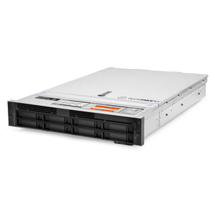 2U 8-Bay PowerEdge R740 3.5'' quarter turn view