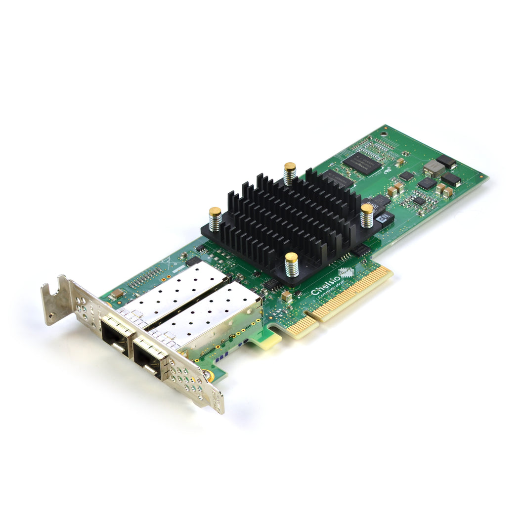 Dell 0JF0FV Chelsio T520-CR Dual-Port 10GB SFP+ PCIe Network Interface Adapter