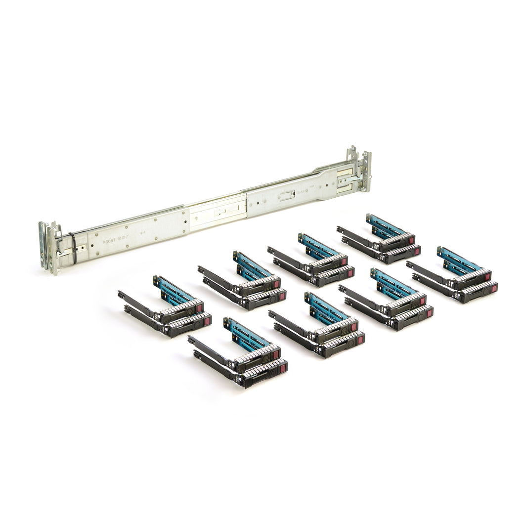 HP ProLiant DL380P G8 16-Bay Upgrade Kit - Rails + 16x 2.5