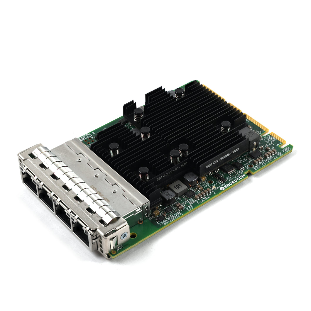 Dell 0W5HC8 Broadcom 57454 Quad-Port 10GB Base-T RJ-45 OCP 3.0 NIC NDC 15/16 Gen