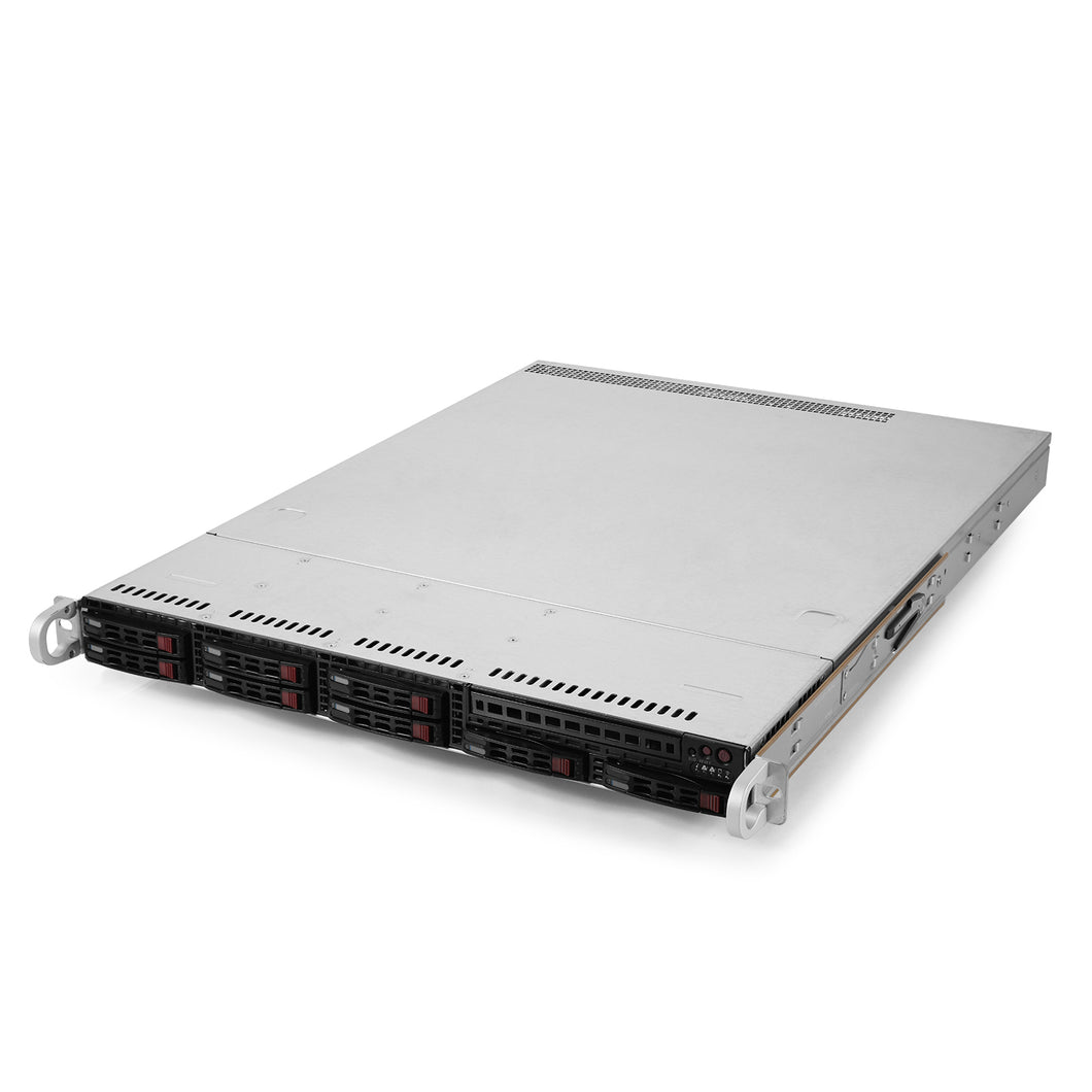 SuperMicro CSE 113 8-Bay Rack-Mountable 1U Server Chassis (X11SPW-TF rev 1.02)