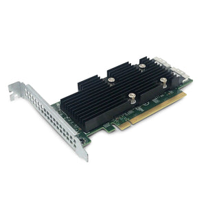 Dell CDC7W 0CDC7W R640 SSD NVMe PCIe U.2 Expansion Card + Cable Product Image 1