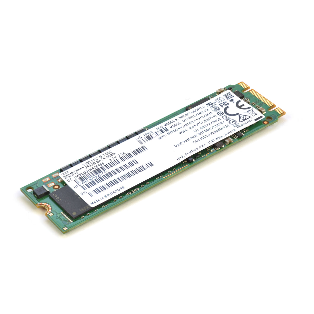 HP 871627-001 240GB M.2 SATA Solid State Drive for Boss Card