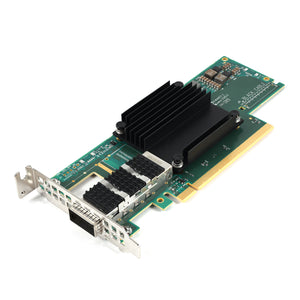 Mellanox MCX653105A-ECAT ConnectX-6 1-Port 100GB QSFP56 HDR100 PCIe NIC Half Hgt