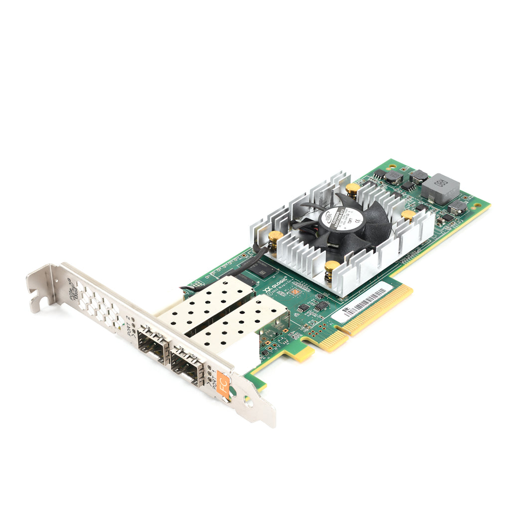 QLogic QLE2672 Dual-Port 16GB Fiber Channel FC PCIe Network Interface Adapter