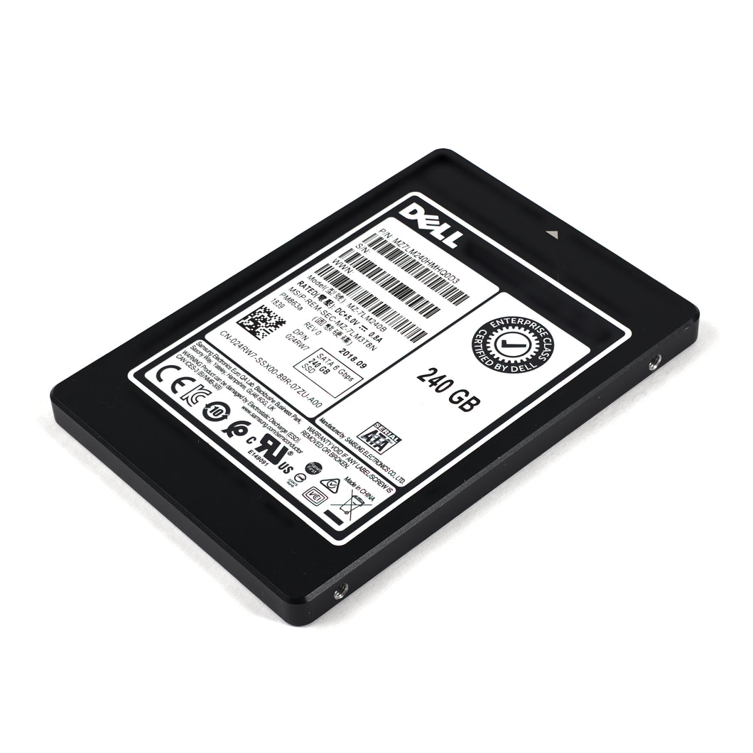Dell 24RW7 Samsung PM863a 240GB SATA 6G TLC Read-Intensive Enterprise 2.5