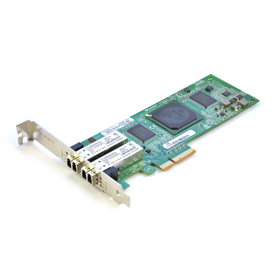 Dell 0DH226 QLogic QLE2462 Dual-Port 4GB Fiber Channel FC PCIe NIC