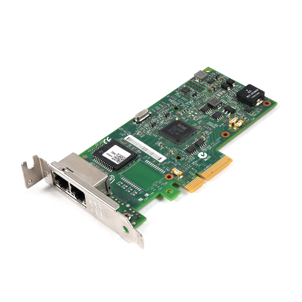 Dell 0XP0NY Intel I350-T2 Dual-Port 1GB RJ-45 PCIe NIC Half Height Bracket