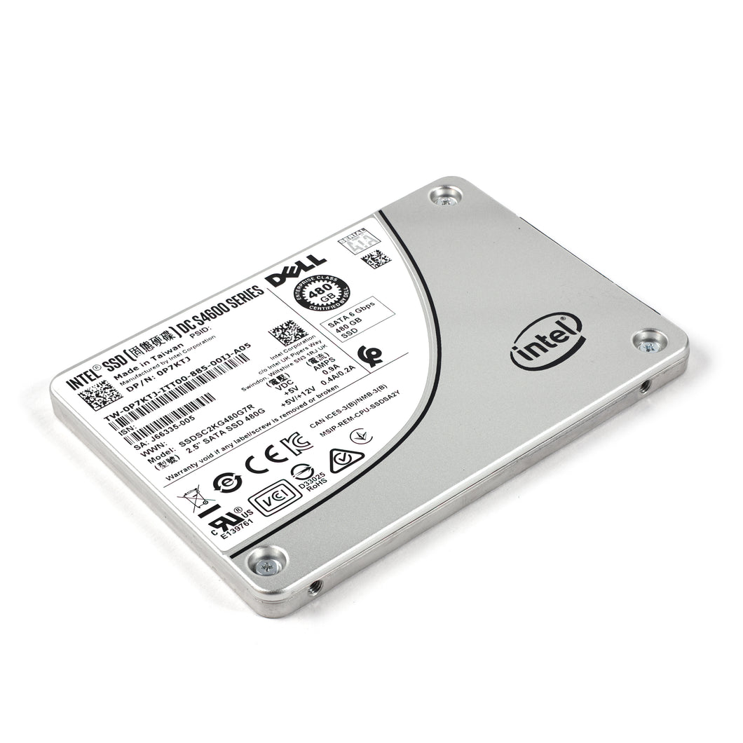 Dell P7KTJ Solidigm DC S4600 480GB SATA 6G TLC Mixed Use 2.5