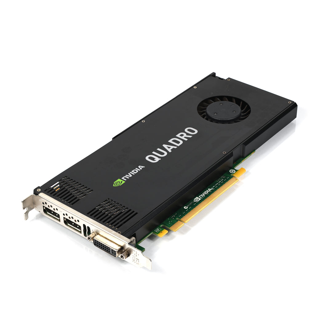Nvidia Quadro K4000 3GB GDDR5 80W PCIe Single Wide GPU