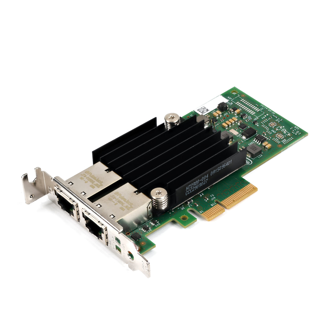 Dell 0C4D5P Intel X550-T2 Dual-Port 10GB RJ-45 PCIe NIC Half Height Bracket