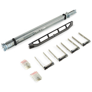 Dell PowerEdge R620 \/ R630 4B Upgrade Kit Sliding Rails + Bezel + 4x SFF Caddies Product Image 1