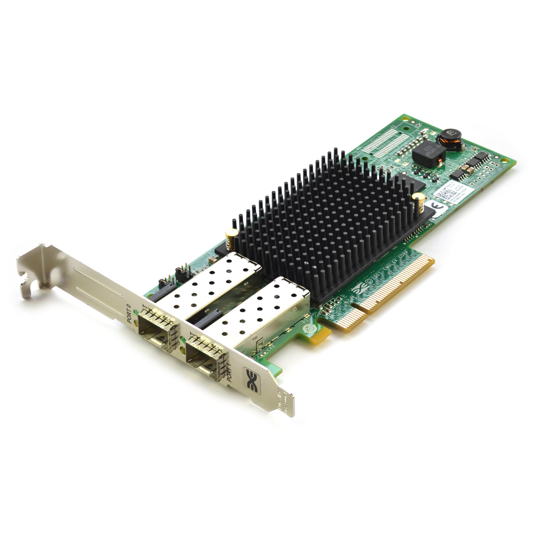 Dell 0C856M Emulex LPE12002-E Dual-Port 8Gb Fiber Channel FC PCIe NIC