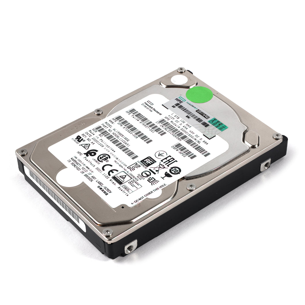HP 876937-001 1.8TB 10K SAS 12G Enterprise SC 512e DS 2.5