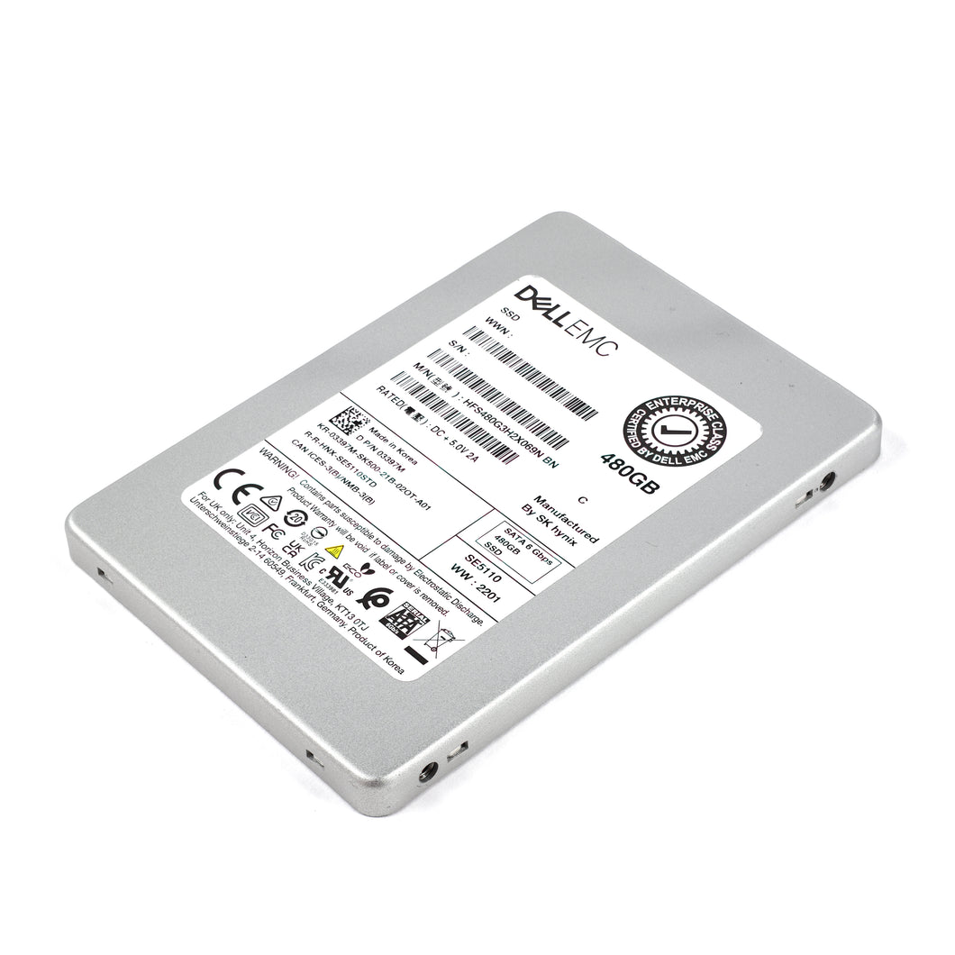 Dell 3397M 480GB SATA 6G TLC Read-Intensive RI 512e 2.5