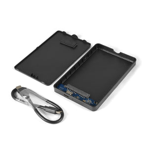 TechMikeNY USB 3.1 Type-C Port 2.5'' Slim HDD \/ SSD Drive Enclosure (0.5'' Thick) Product Image 2