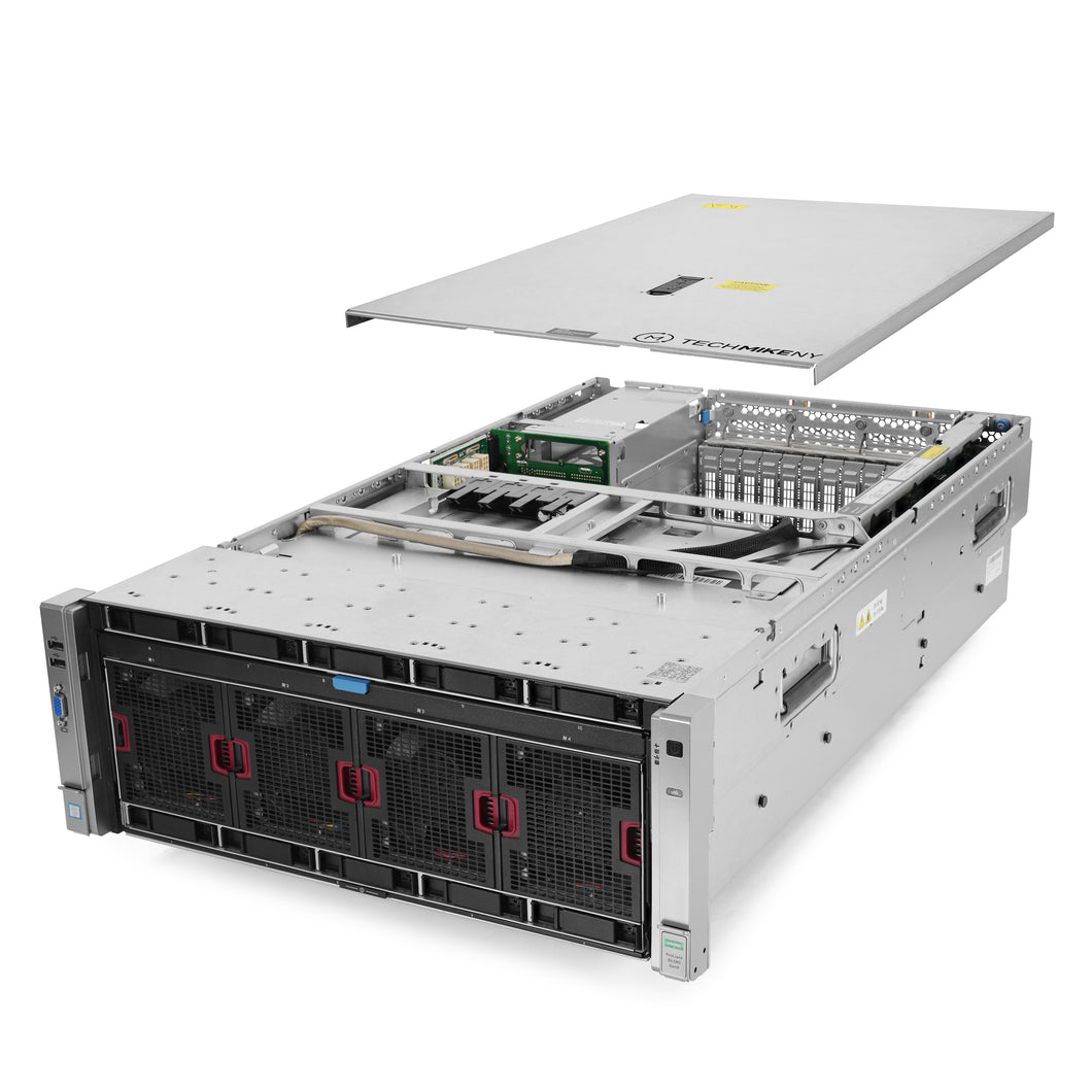 HP ProLiant DL580 G9 Server 2.50Ghz 72-Core 6.1TB RAM 2x 1.92TB SSD 3x 2TB