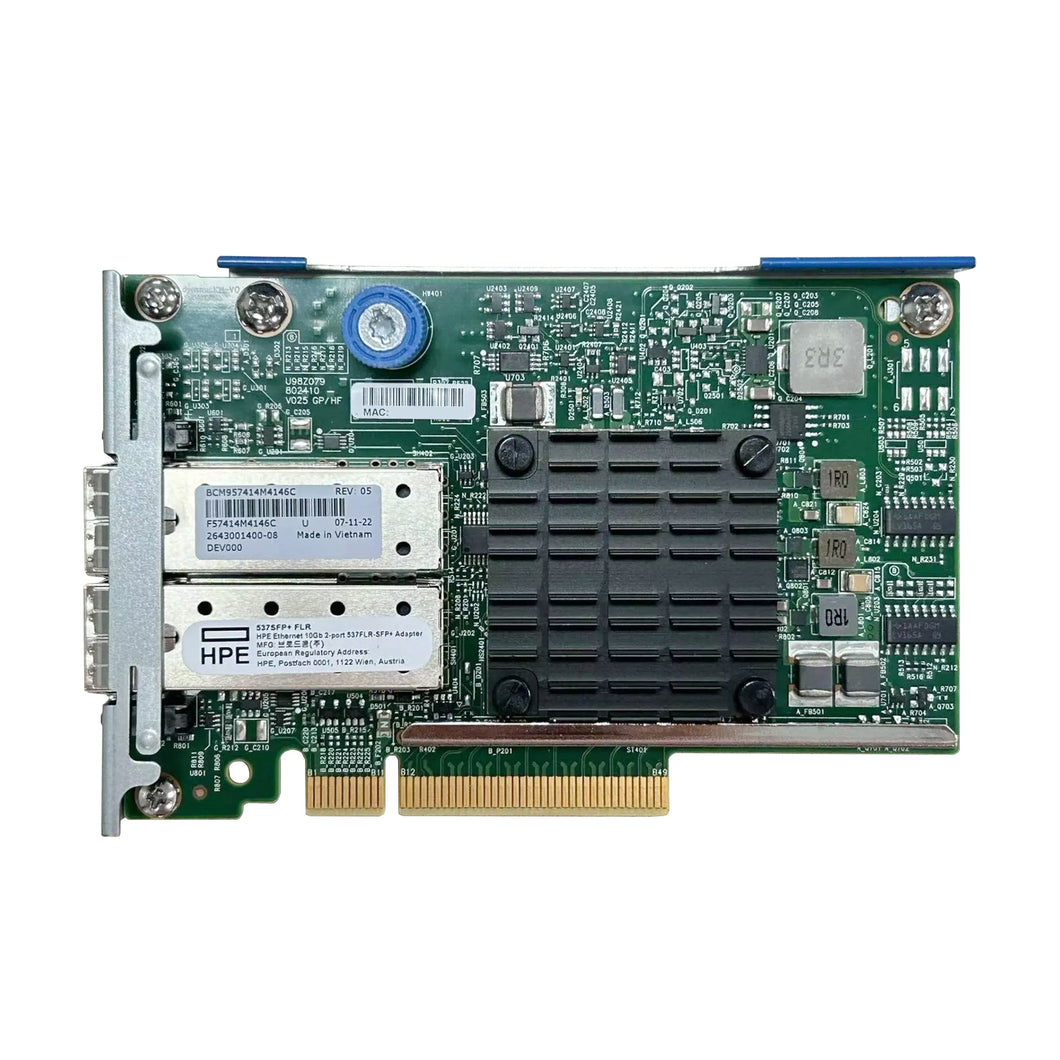 HP 537FLR-SFP+ Broadcom BCM57414 Dual-Port 10GB SFP+ NDC P12925-001