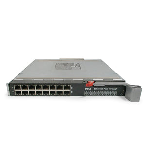 Dell 0WW060 Ethernet Pass Through Module 16 Port 10G-PTM for PE M1000E Chassis Product Image 1