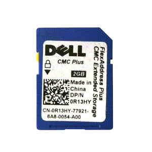 Dell R13HY 2GB FlexAddressPlus CMC Extended Storage SD Card 0R13HY