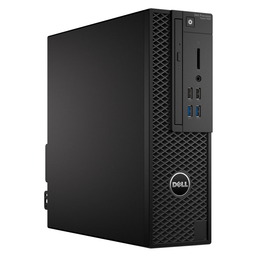 Dell Precision T3420  E3-1230v5 3.40Ghz Quad-Core 8GB RAM 1x New 1TB SSD Win'11