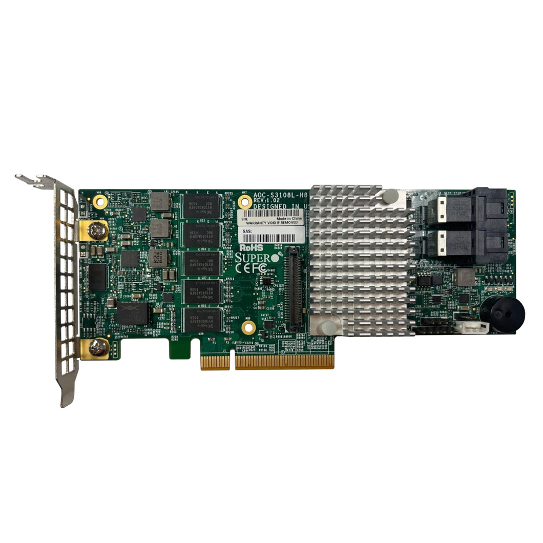 SuperMicro SAS Controller AOC-S3108L-H8IR-16DD