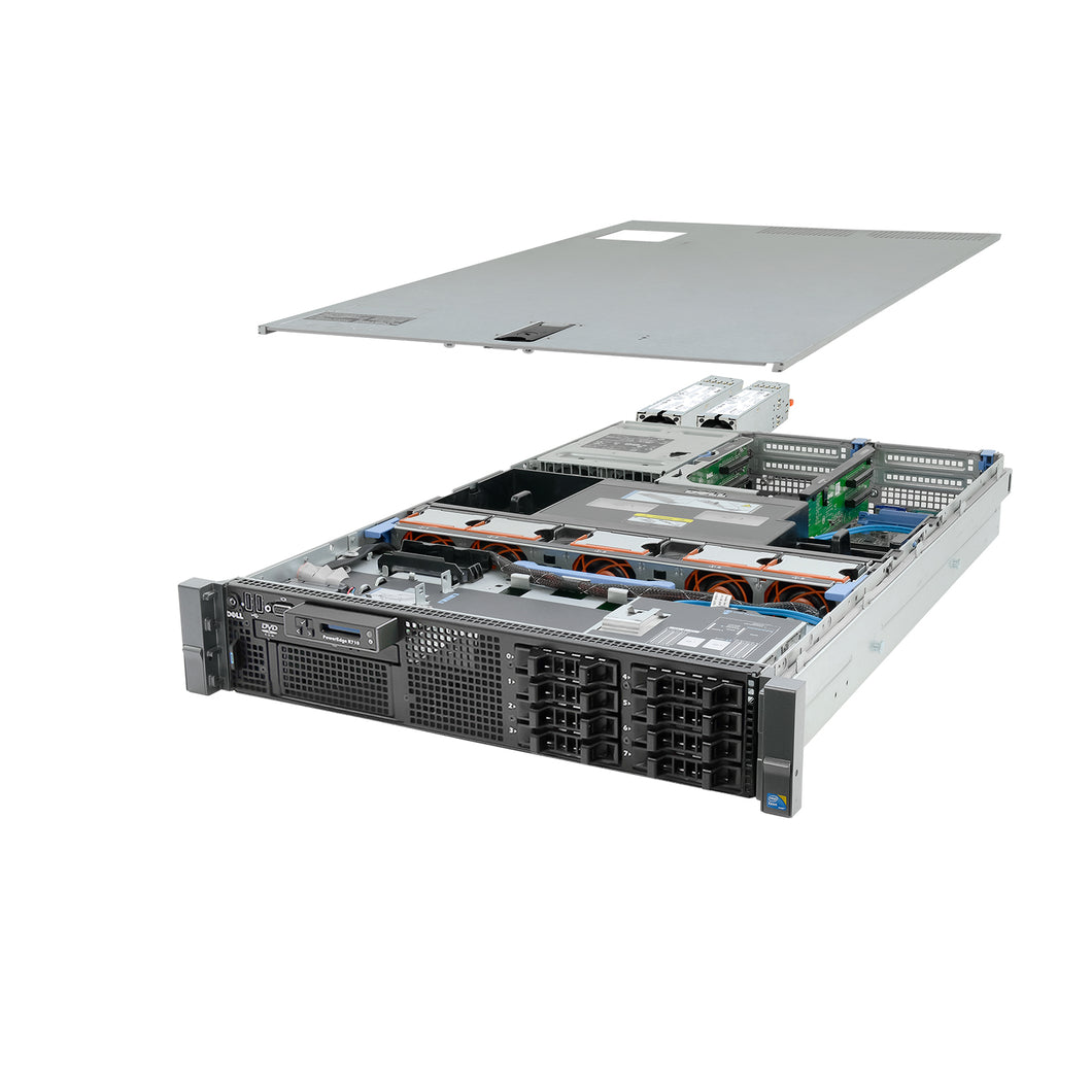 Energy-Efficient Dell PowerEdge R710 Server 2x 2.26Ghz L5520 QC 48GB 2x160GB SSD