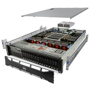 Dell PowerEdge R820 Server 4x E5-4650v2 2.40Ghz 40-Core 256GB H710P Rails