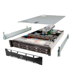 Mid-Level Dell PowerEdge R720 Server 2x 2.20Ghz E5-2660 8C 96GB 8x 1TB