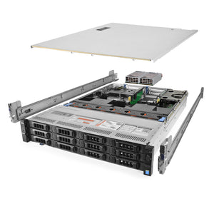 Dell PowerEdge R730xd Server 3.00Ghz 8-Core 32GB 1x 400GB SAS SSD 4x 4TB Rails