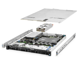 Dell PowerEdge R430 Server 2.40Ghz 16-Core 128GB 2x 512GB SSD 1x 2TB H330 Rails