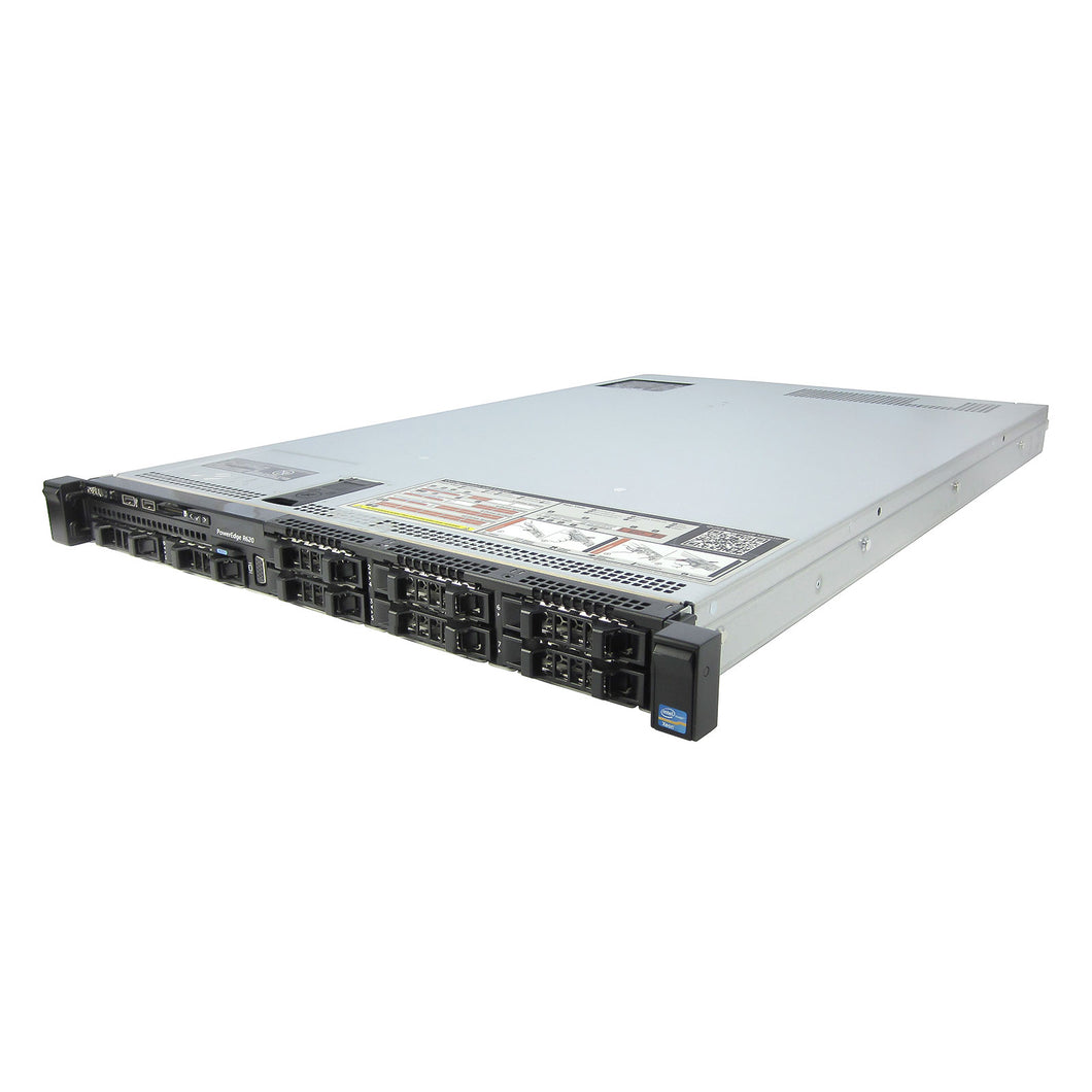 Enterprise DELL PowerEdge R620 Server 2x 2.60Ghz E5-2670 8C 192GB 8x Caddies
