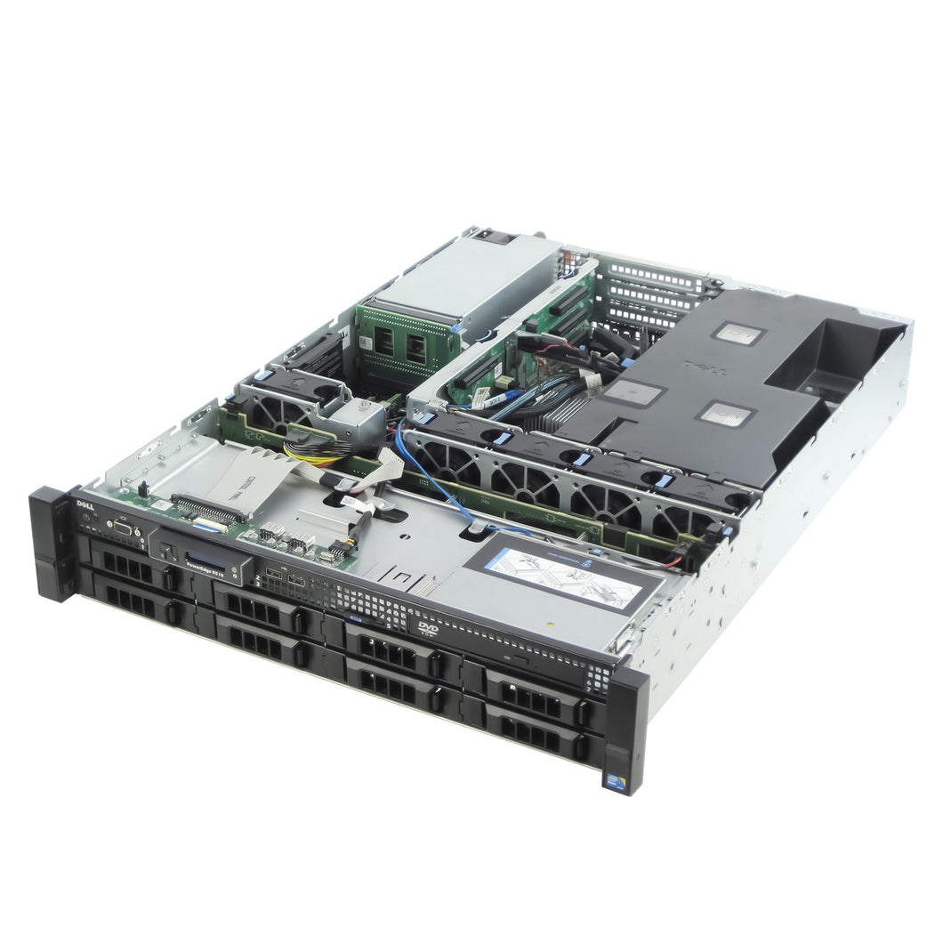 Energy-Efficient Dell PowerEdge R510 Server 2x 2.40Ghz L5530 QC 32GB 8x 1TB