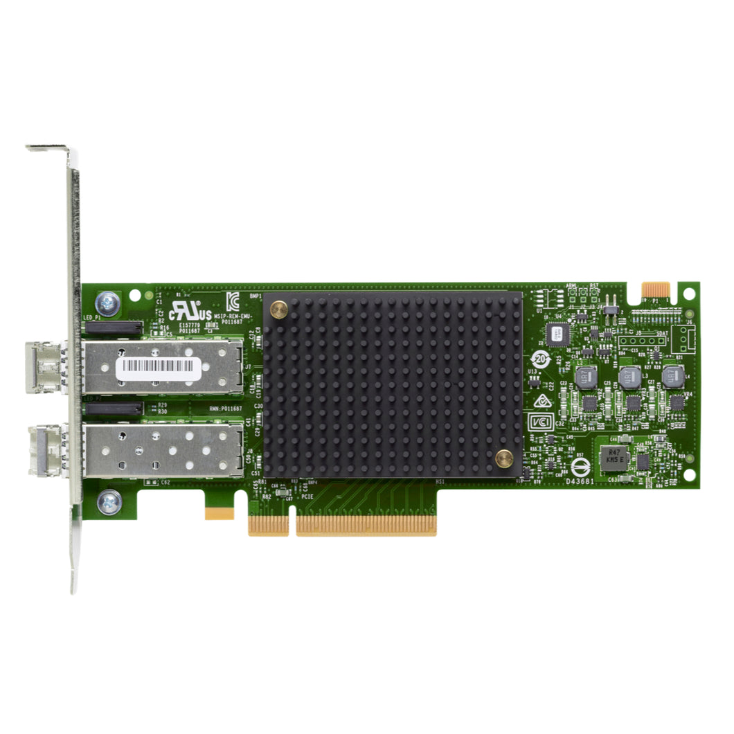 HPE StoreFabric SN1200E Dual-Port 16GB FC PCIe Network Interface Adapter